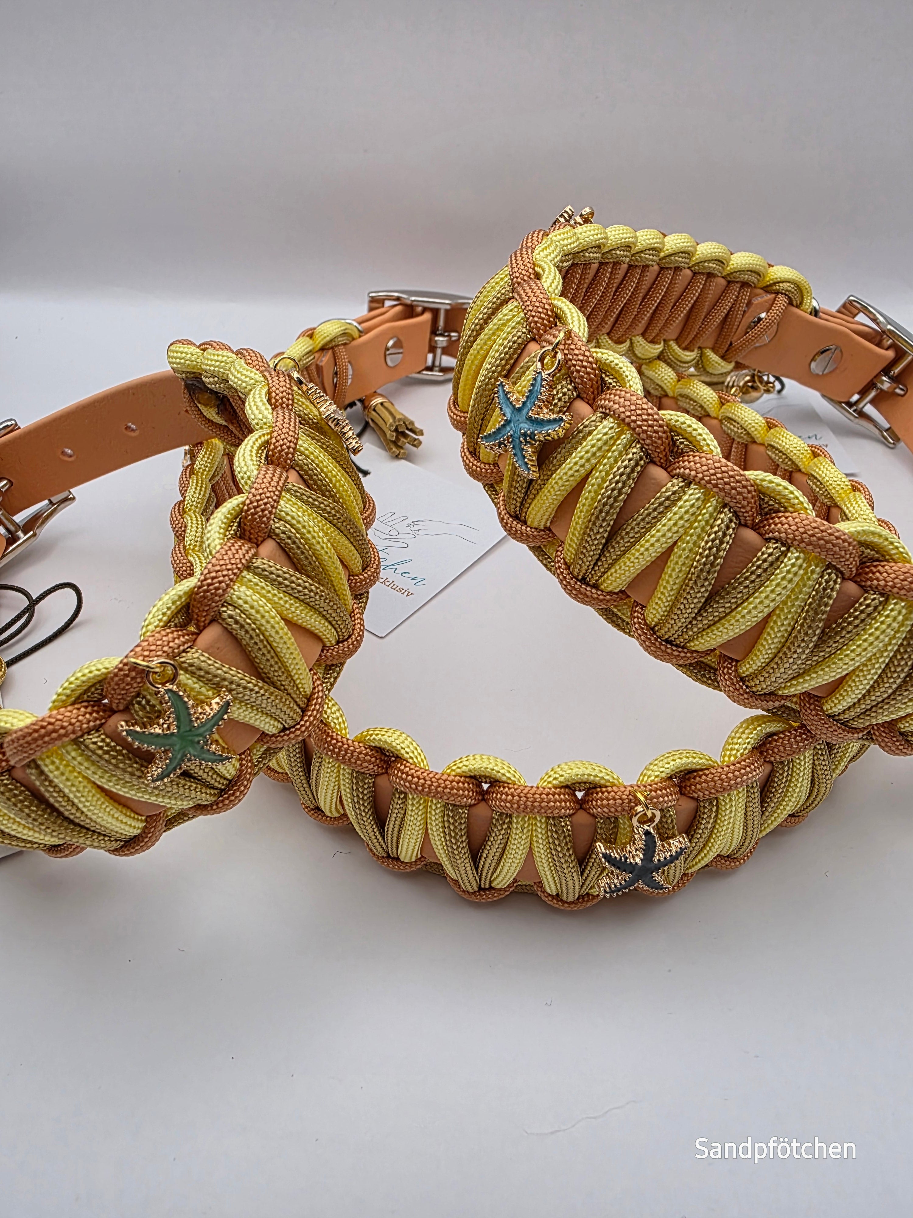 Biothane-Cord Halsband Beach