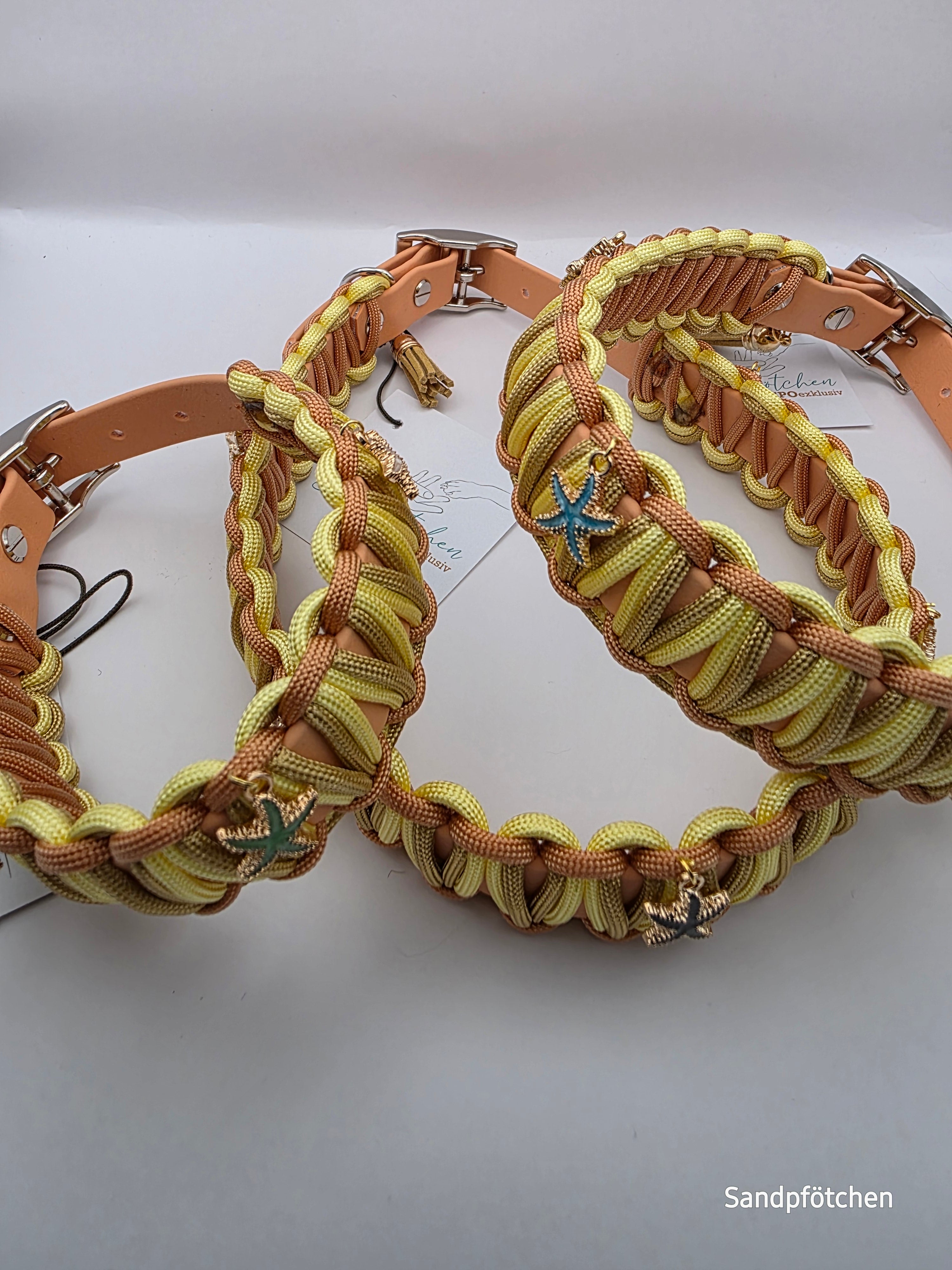Biothane-Cord Halsband Beach